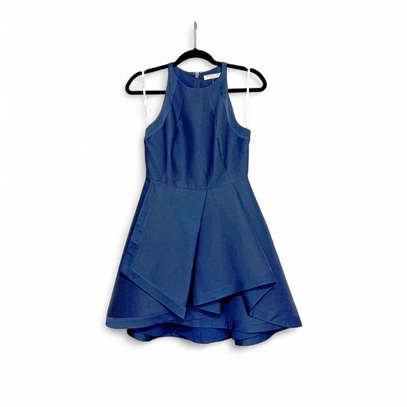 Halston Women's Blue and Navy Formal - Picture 5 of 6